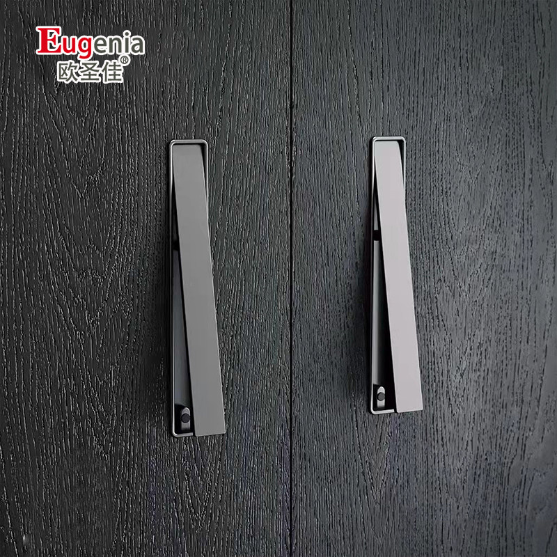 移门挖槽嵌入式隐形暗拉手现代简约内嵌式开槽暗装柜子衣柜门把手