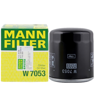 曼牌机滤W7058M适配标致308 408 508雪铁龙C4L C5 比亚迪S6 S7 宋