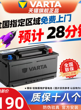 瓦尔塔蓄电池110AH依维柯欧胜福田图雅诺路虎揽胜奥迪Q7汽车电瓶