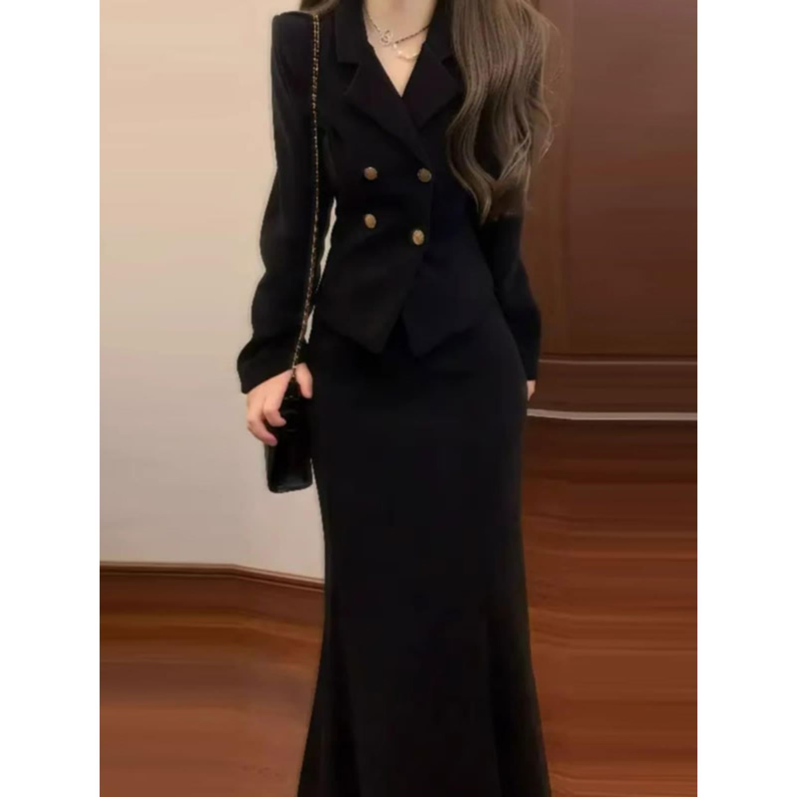 富家千金高级感御姐两件套装裙