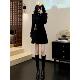 连衣裙2026春季 新中式 国风复古黑色改良旗袍裙重要场合漂亮气质款