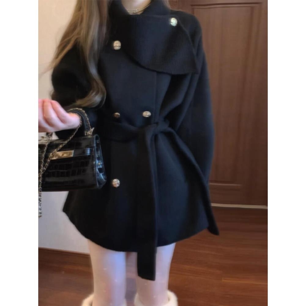 超好看毛呢外套女2025秋冬新款