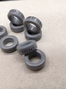 55050A2 MAGNEITCS铁镍钼磁环 体积12.7*7.9*4.75 U值125导磁率56