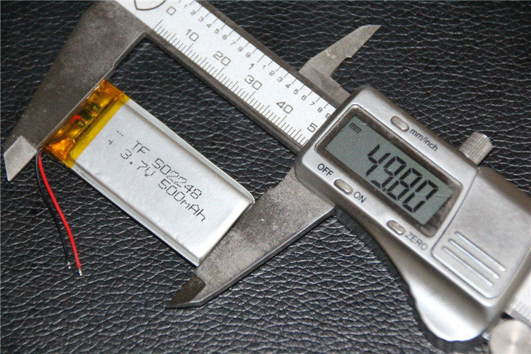 3.7V聚合物锂电池502248 480MAH 昂达vx898 MP3 MP4 小音箱