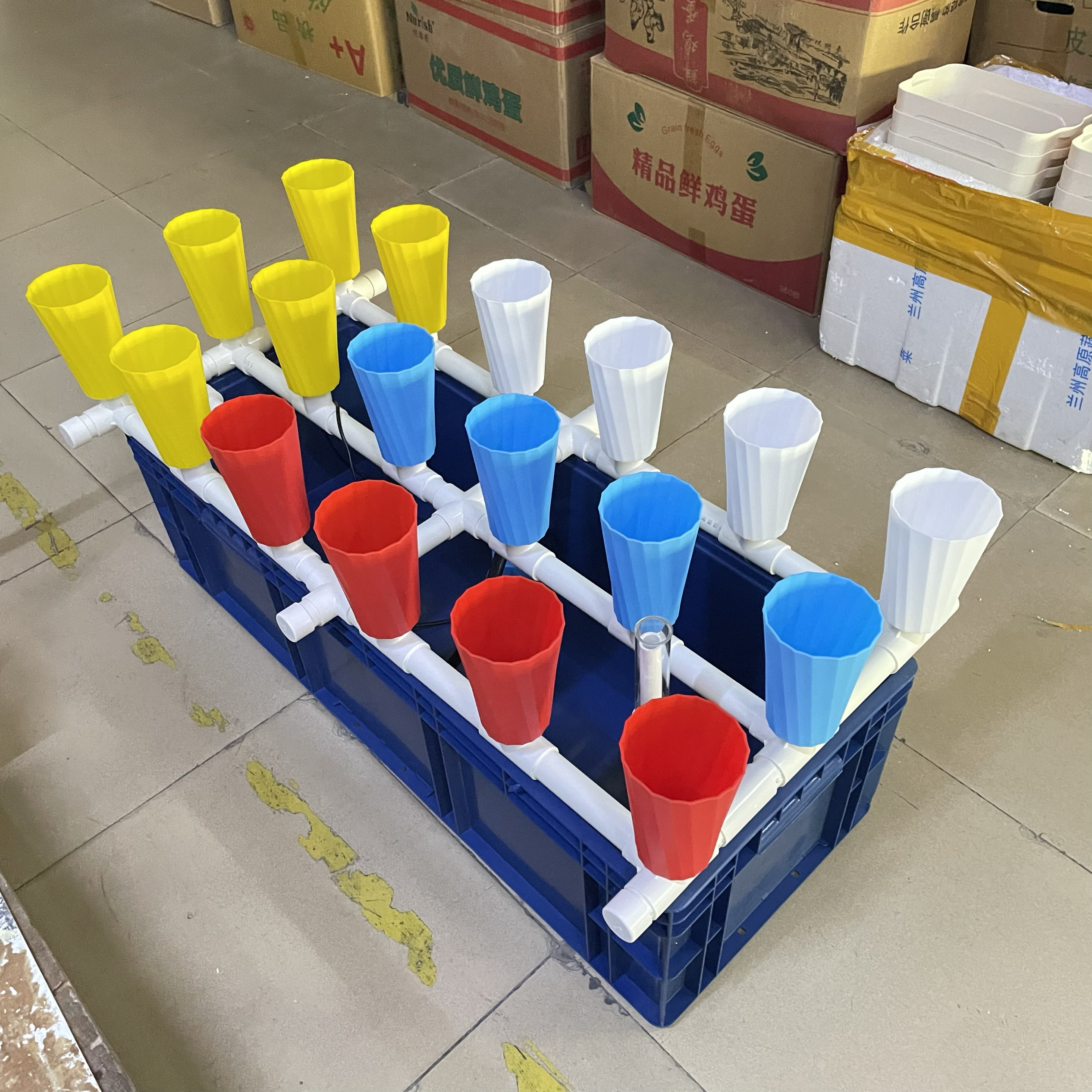 鱼菜共生虹吸设备阳台免换水生态花盆