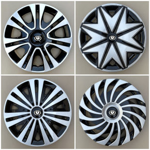 适用金彭D90V8D70S70T90轮毂盖新能源老年代步车钢圈装 饰罩轮胎帽