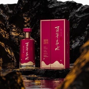 【官方】百年赤水赤水之尊 坤沙纯粮酒 53度酱香型白酒礼盒整箱装
