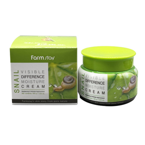 香港直邮韩国Farmstay法曼媞蜗牛保湿面霜100g