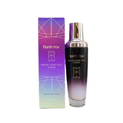 香港直邮韩国Farmstay法曼媞提子干细胞爽肤水130ml