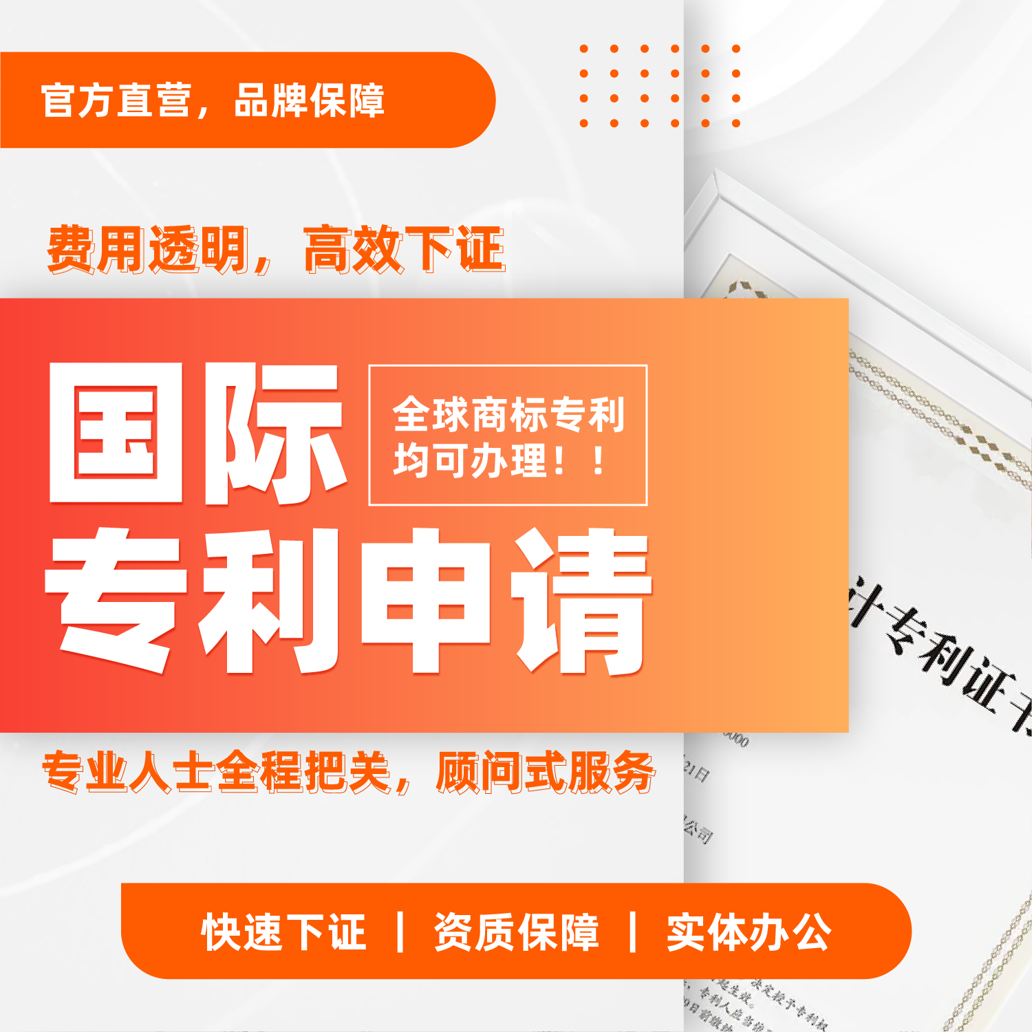 美国欧盟英国加拿大日本德国外观实用新型发明专利版权注册申请