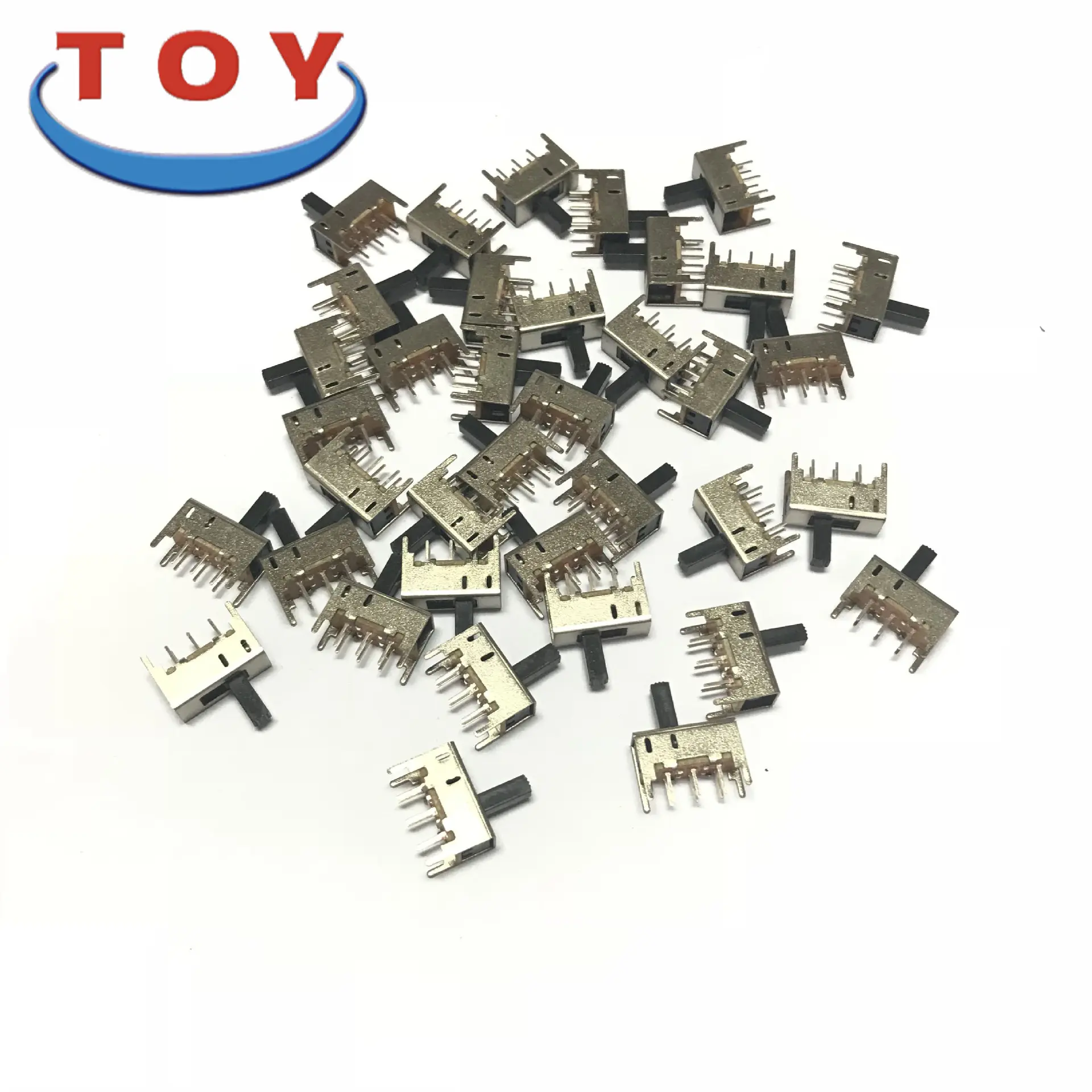 TOY直售拨动开关 SK2P2T 2P3T 2P4T拨动开关卧式玩具电动开关