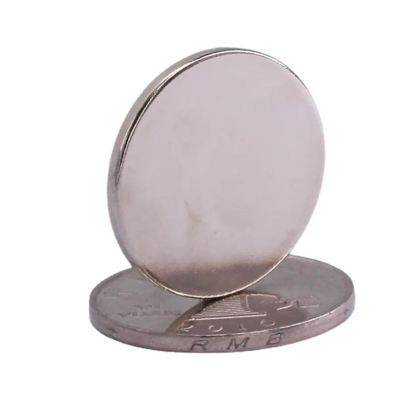 钕铁硼强磁力磁铁强磁吸铁石圆片强磁片硬币大小圆形磁铁 D25x2mm