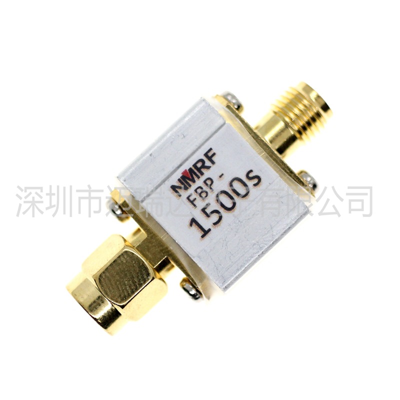 1500MHz 射频 同轴 带通SAW滤波器 1DB 带宽 20MHz SMA接口