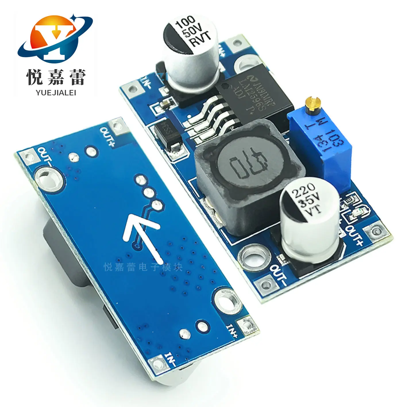 DC-DC 降压电源模块 3A可调降压模块 LM2596 稳压 24V转12V 5V 3V