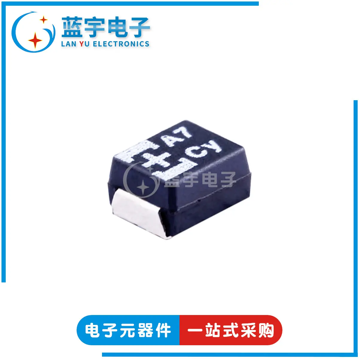 16TQC10M 钽电容 10uF ±20% 16V 导电性聚合物钽固体电解电容器