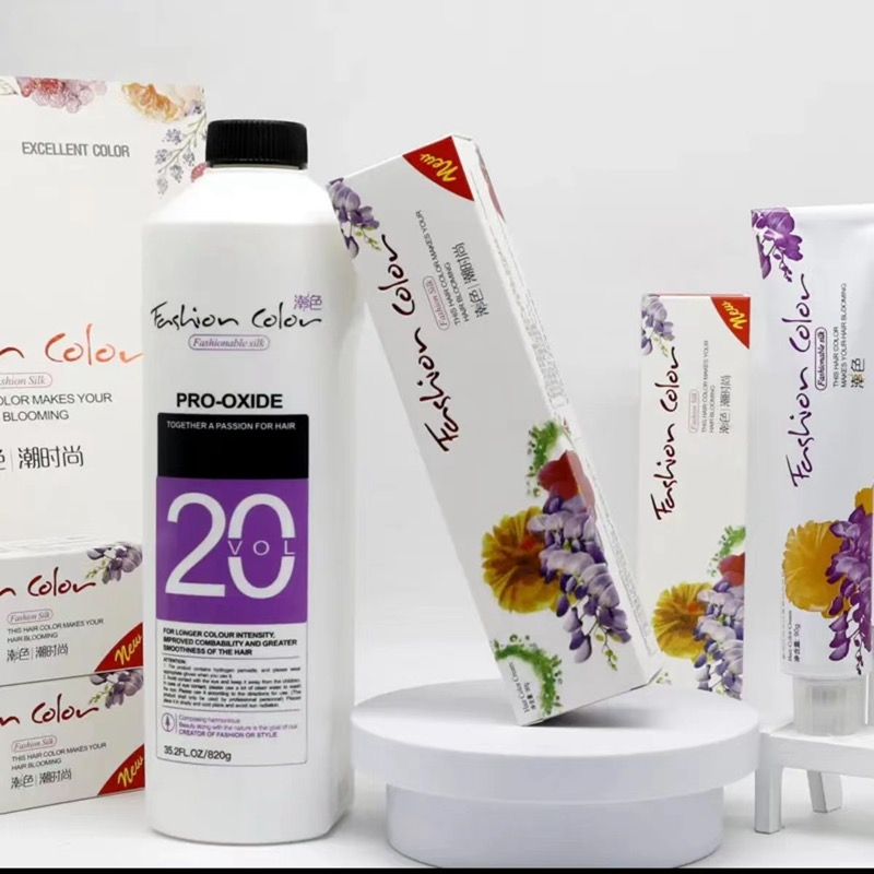 怡美姿潮色潮时尚理发店染发膏