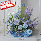 开业元 饰落地摆 饰庆典绢元 旦新年装 饰篮仿真假元