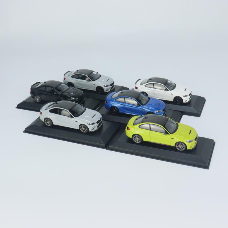 MINICHAMPS迷你切43宝马BMW M2 CS 2020汽车模型六色合金封闭