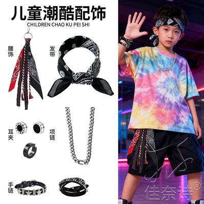 男童潮酷不掉色项链锁骨链