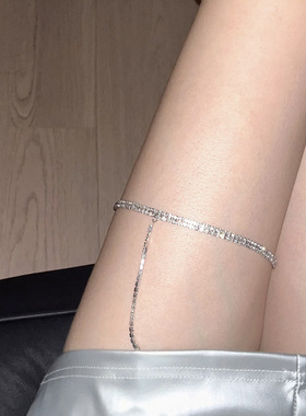 女士流苏腿链Y2k纯欲性感异域风