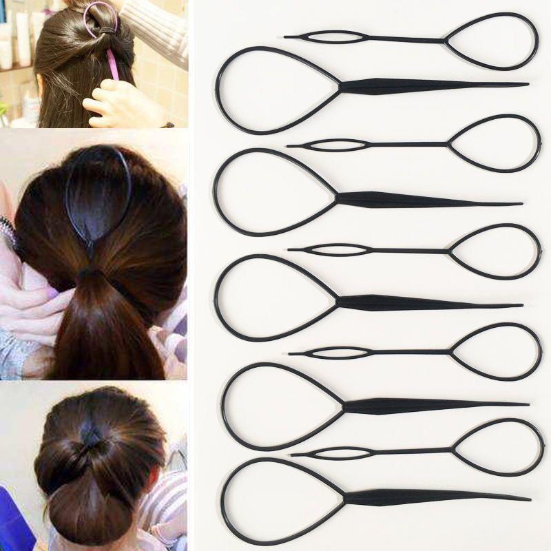 成人丸子头花苞头工具女编发器