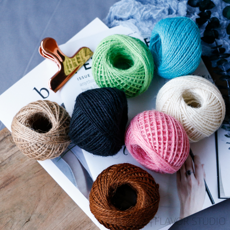 馥蕾彩色麻绳挂绳丝带DIY香氛