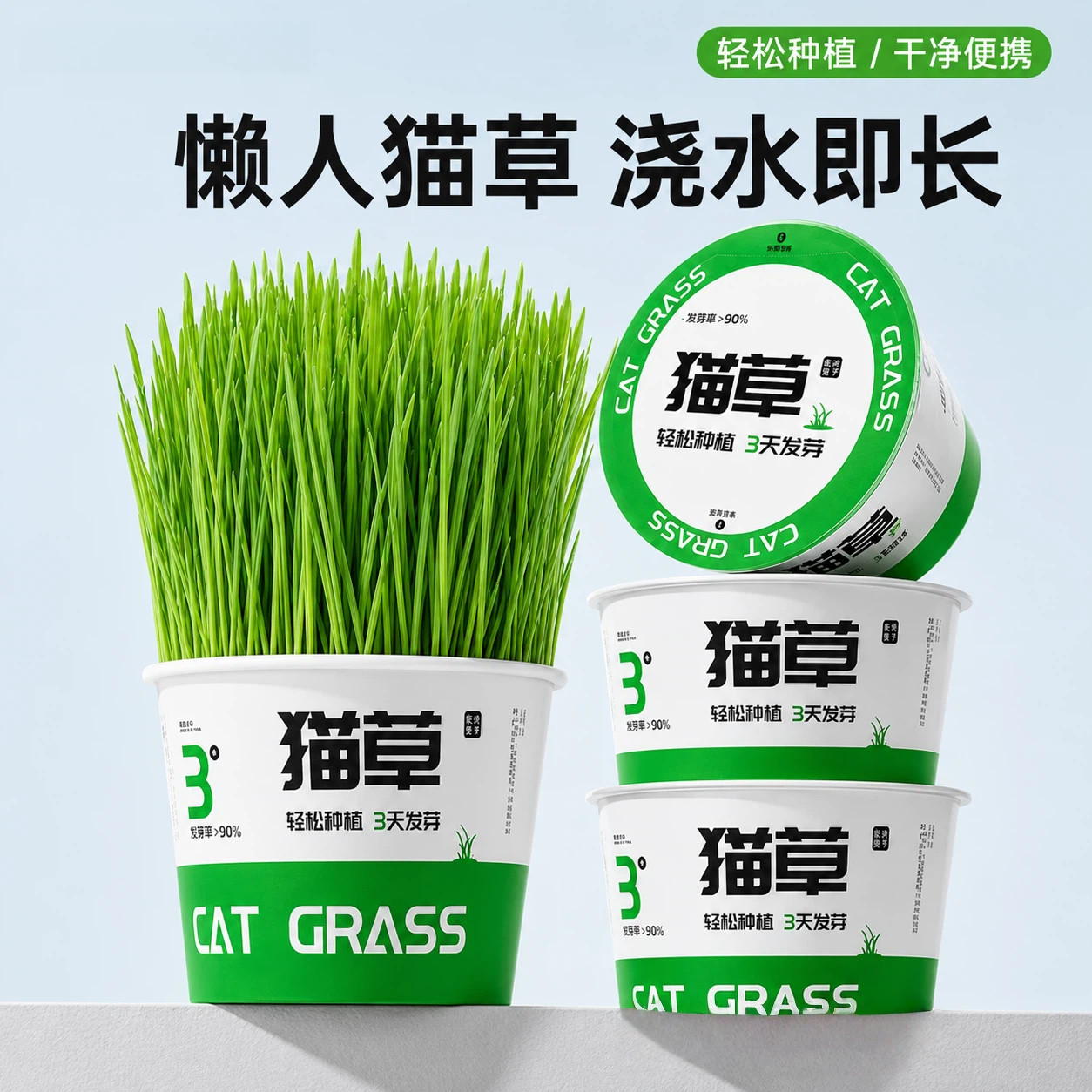 【央妈推荐】3天发芽7天成草