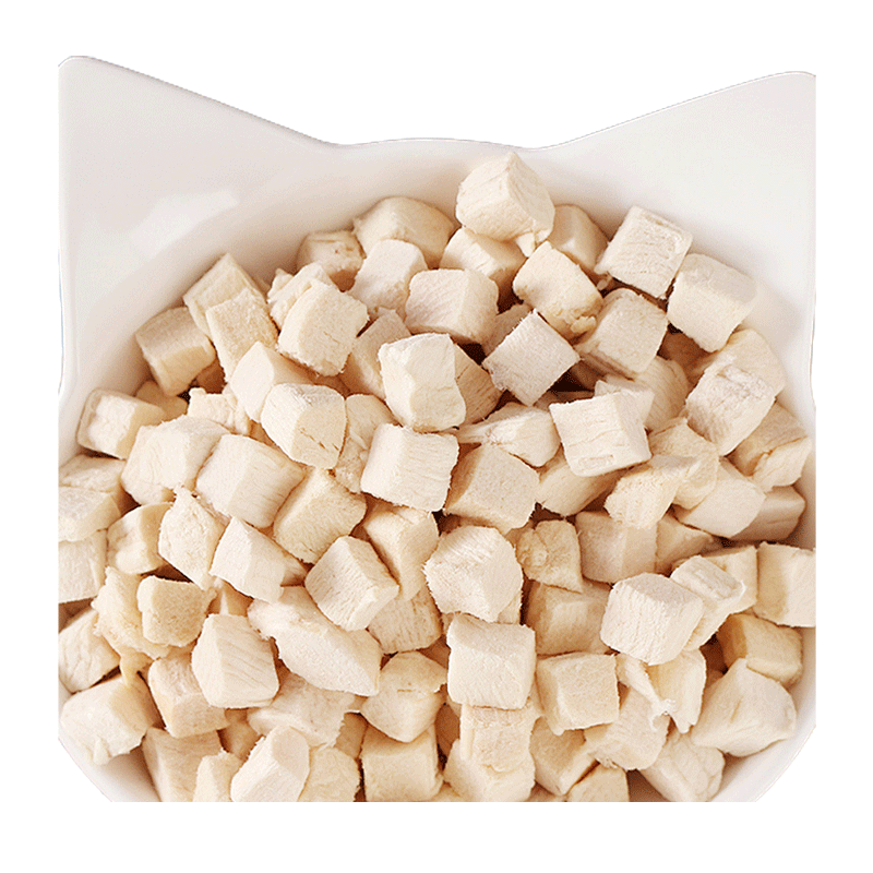 猫零食冻干冻干鸡肉粒500g