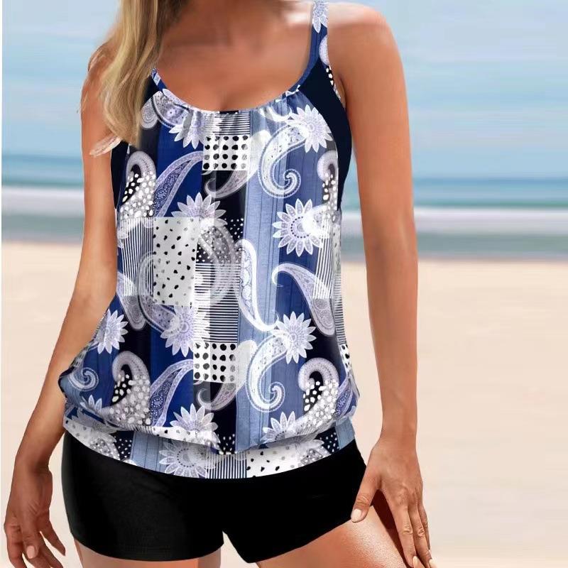 backless bikini plus two-piece swimsuit briefs swimsuit