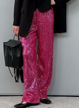 capris straight work high leg fit leg trousers pants slim