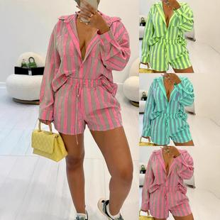 suit two-piece loose casual stylish clothing womens