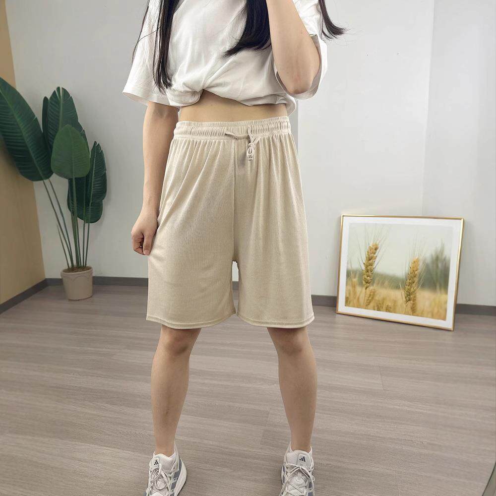 sping summer shorts for women girls solid hot pants loose