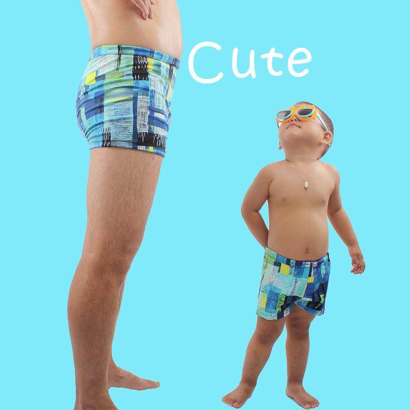 swimsuit swimming parent-child shorts swimming spring boys