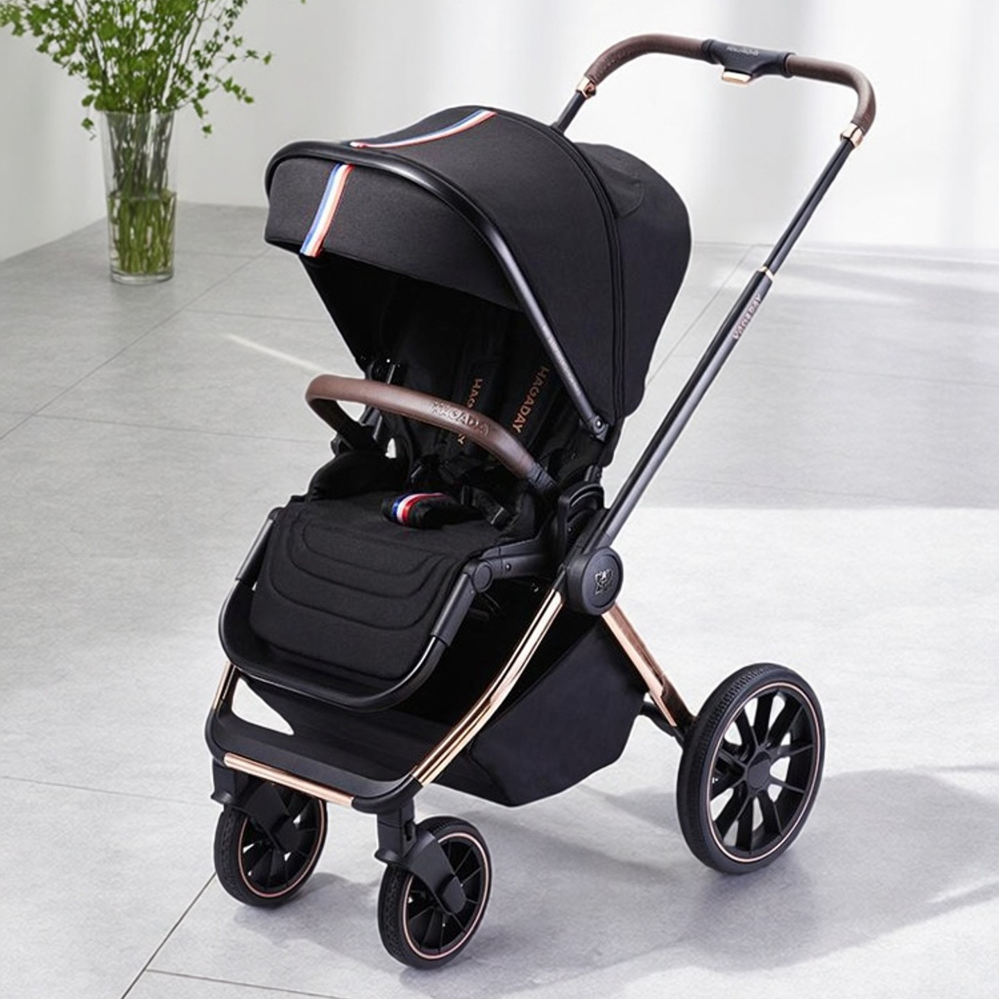 哈卡达婴儿推车双向高景观E90PRO