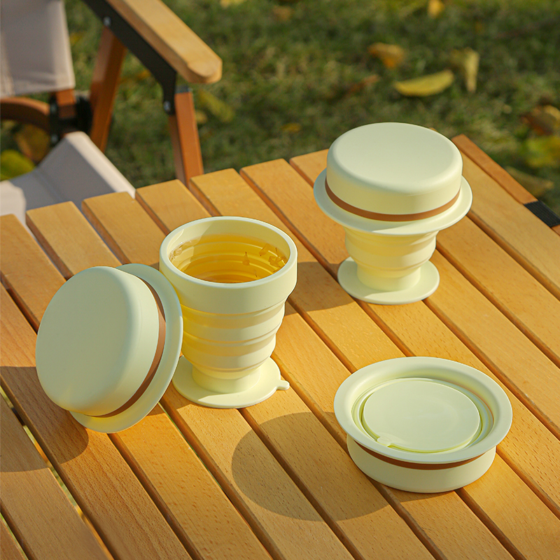 户外露营水杯便携旅行折叠杯子