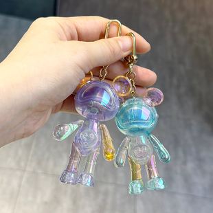 星际熊专柜糖果变奏滴胶挂件盲盒包包挂饰百搭钥匙扣明盒新年礼物