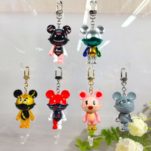 星际熊新款挂件钥匙扣盲盒“星”中作乐挂饰生日礼物潮玩明盒现货