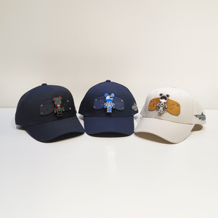 星际熊航展纪念版男女潮牌休闲百搭棒球帽时尚鸭舌帽情侣帽子