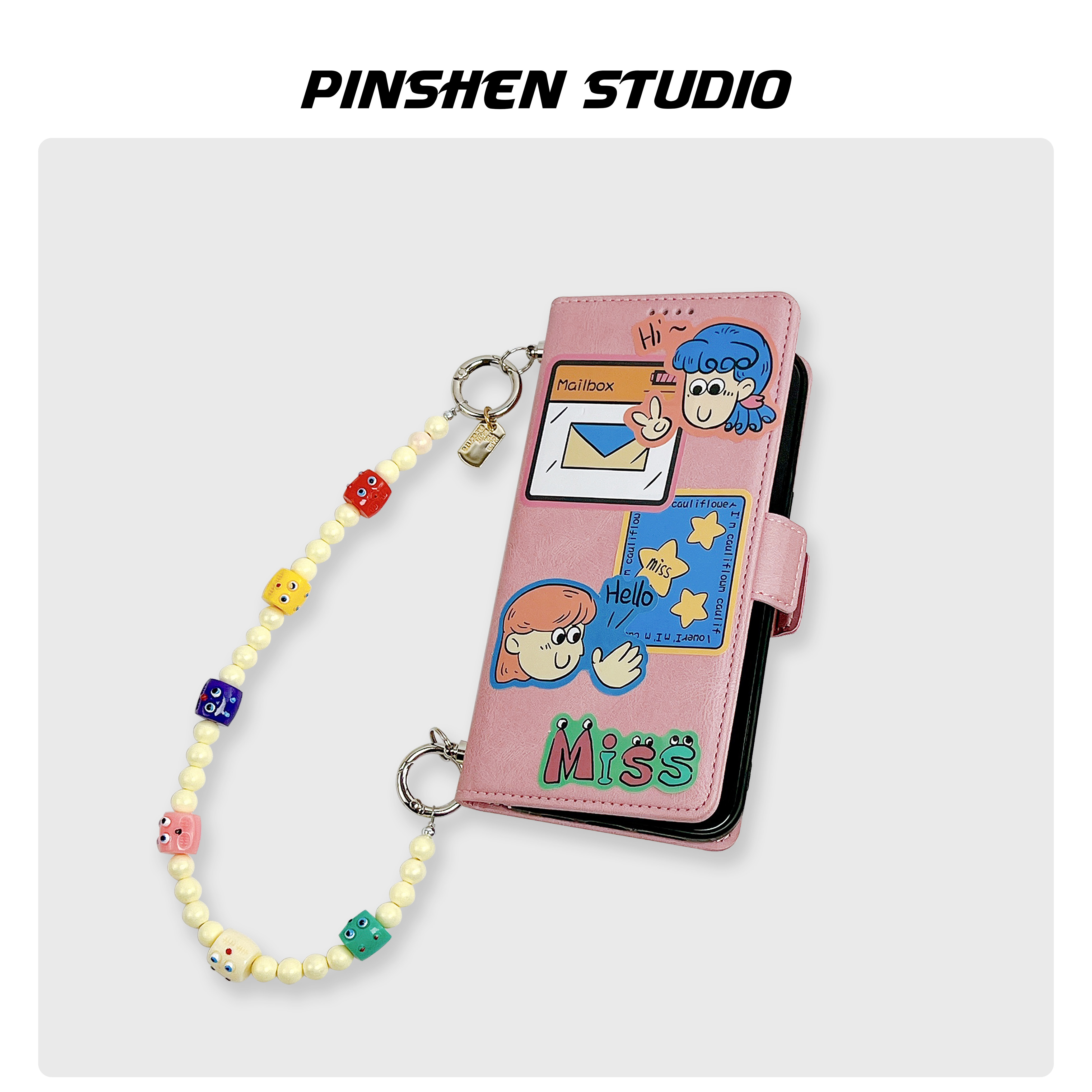 品申原创小众磁吸翻盖少女粉DIY可撕涂鸦贴纸手提斜挎链条适用iphone17promax手机壳新款华为mate70pro保护套,3C数码配件,手机保护套/壳,淘宝优惠券,粉丝福利购,淘宝优惠卷