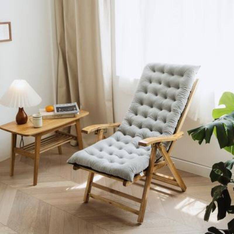 Đệm ghế nằm dày dặn đệm ngồi ghế mây ghế lắc đệm ngồi ghế sofa thông dụng mùa thu đông đệm tựa lưng ghế trúc ghế thư giãn