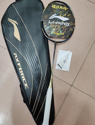 2025新款李宁雷霆100 II二代羽毛球拍专业高端进攻型单拍