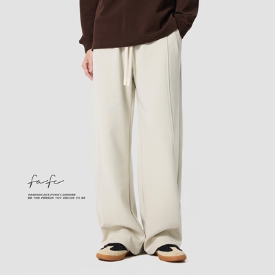 FAFC重磅柔软舒适阔腿休闲裤