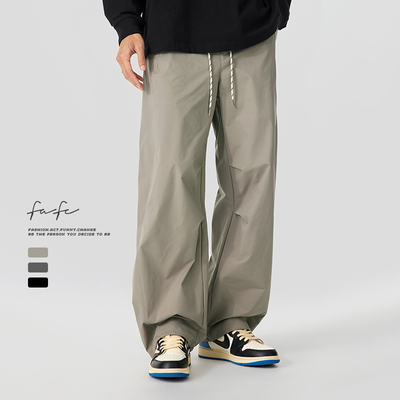 FAFC宽松休闲弯刀伞兵休闲裤