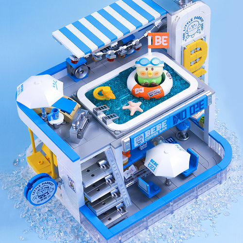 toptoy小鹦鹉BEBE系列街景小屋