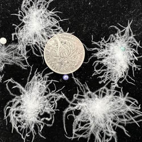 散装羽绒一斤95大白朵白鹅白鸭绒原料羽绒服羽绒被原料填充物羽绒