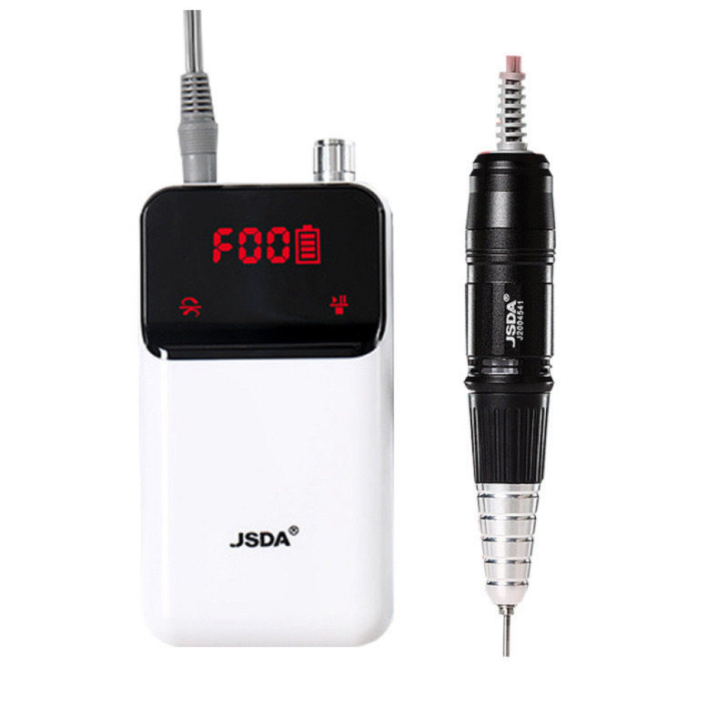 美甲店新手杰士达打磨机充电卸甲器打磨头杰事达JD201H充电便携