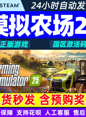 Steam 模拟农场25 Farming Simulator 25 国区激活码CDKEY