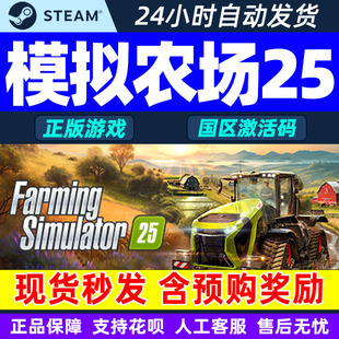 Steam 模拟农场25 Farming Simulator 25 国区激活码CDKEY