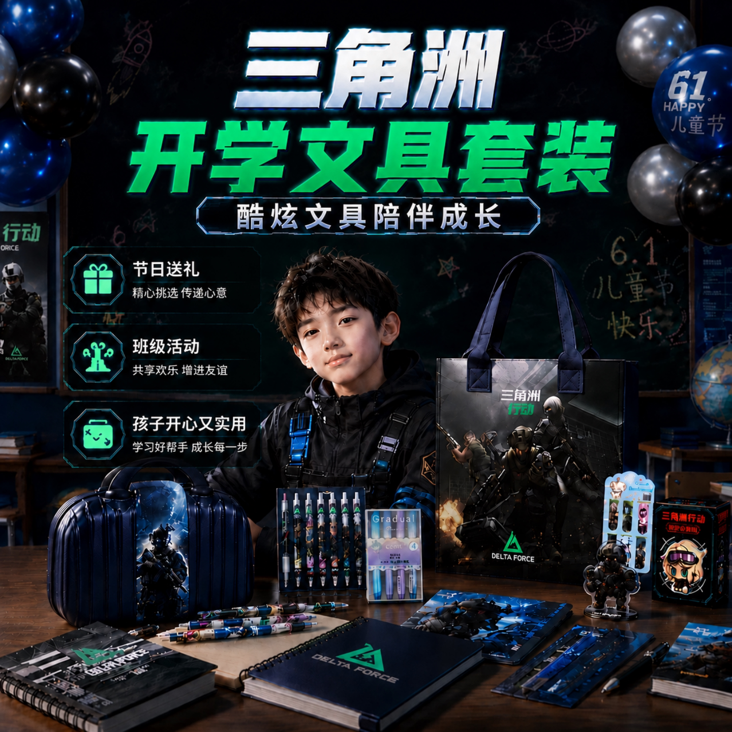 三角洲儿童生日大礼包图片
