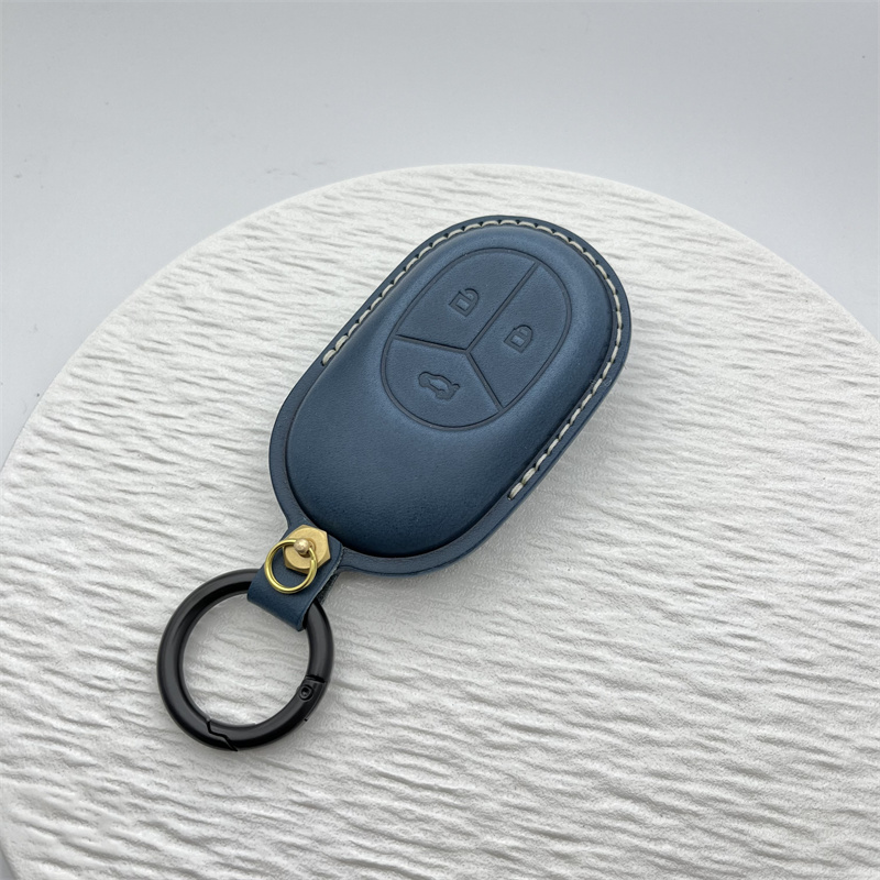 简璞手工真皮简约车钥匙套